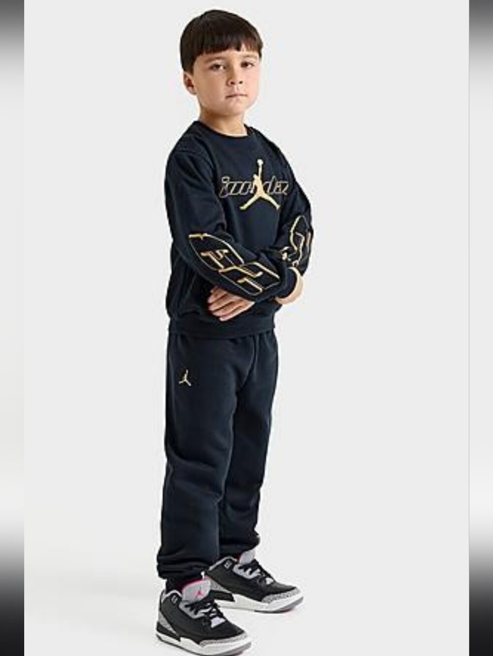 Jordan Boys' Mountainside Fleece Crewneck Top & Pants Set - NWT Gift. Cozy